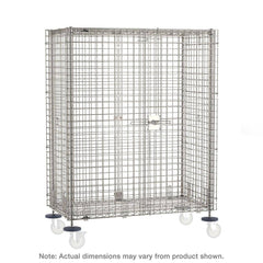 Metro - Security & Work/Utility Trucks; Type: Security Unit ; Load Capacity (Lb.): 0.000 ; Length (Inch): 52-3/4 ; Width (Inch): 21-1/2 ; Height (Inch): 62 ; Number of Shelves: 2 - Exact Industrial Supply