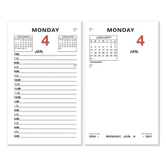 AT-A-GLANCE - Note Pads, Writing Pads & Notebooks Writing Pads & Notebook Type: Desk Calendar Refill Size: 3-1/2 x 6 - Industrial Tool & Supply