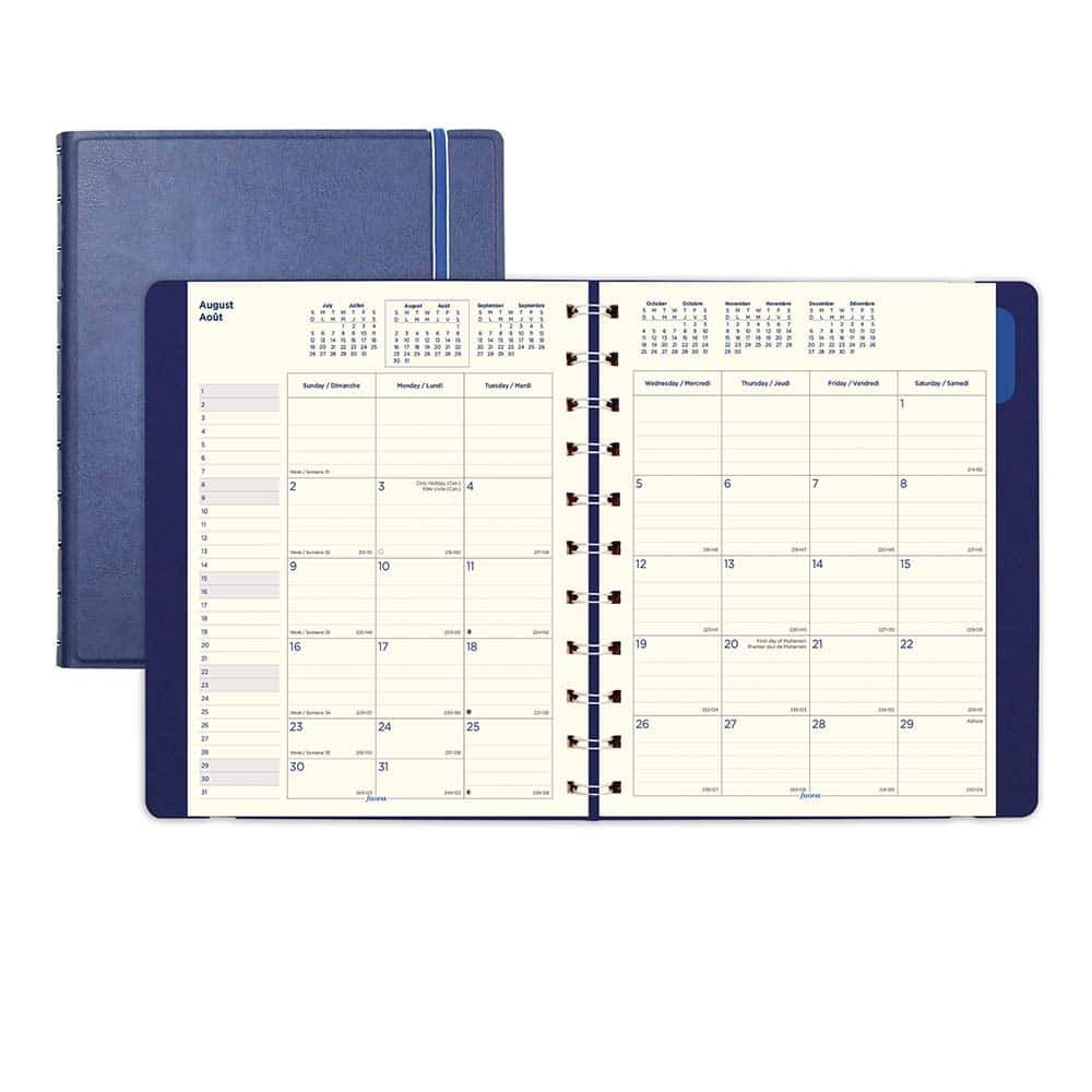 FiloFax - Note Pads, Writing Pads & Notebooks Writing Pads & Notebook Type: Appointment Book Size: 8-1/2 x 10-7/8 - Industrial Tool & Supply