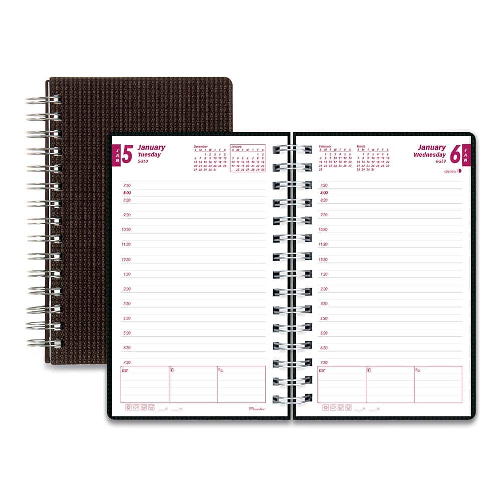 Brownline - Note Pads, Writing Pads & Notebooks Writing Pads & Notebook Type: Appointment Book Size: 8 x 5 - Industrial Tool & Supply