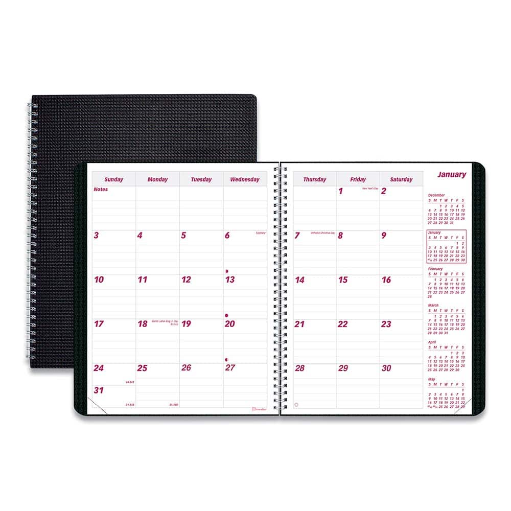 Brownline - Note Pads, Writing Pads & Notebooks Writing Pads & Notebook Type: Appointment Book Size: 8-7/8 x 7-1/8 - Industrial Tool & Supply