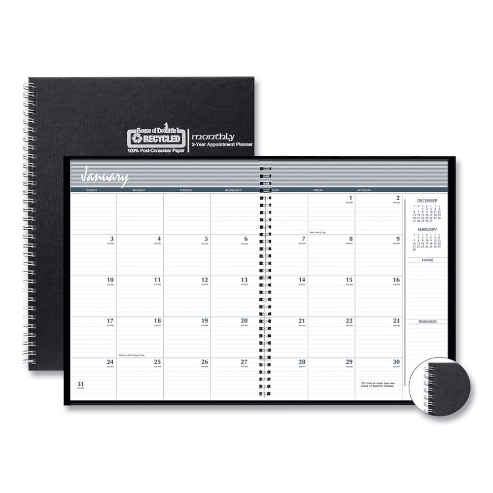 House of Doolittle - Note Pads, Writing Pads & Notebooks Writing Pads & Notebook Type: Appointment Book Size: 8-1/2 X 11 - Industrial Tool & Supply