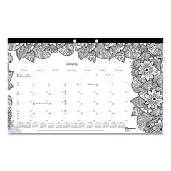 Blueline - Note Pads, Writing Pads & Notebooks Writing Pads & Notebook Type: Desk Pad Size: 17-3/4 x 10-7/8 - Industrial Tool & Supply