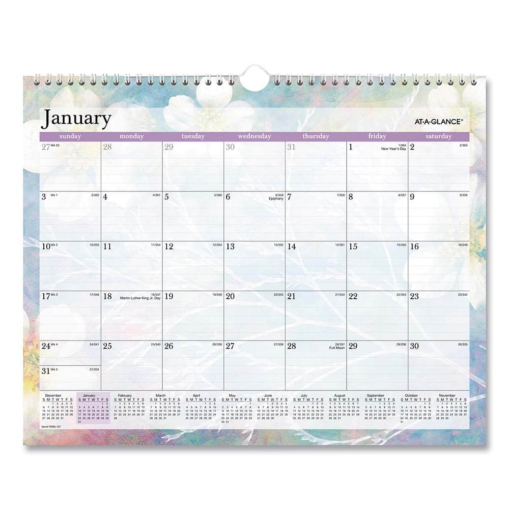 AT-A-GLANCE - Note Pads, Writing Pads & Notebooks Writing Pads & Notebook Type: Wall Calendar Size: 15 x 12 - Industrial Tool & Supply