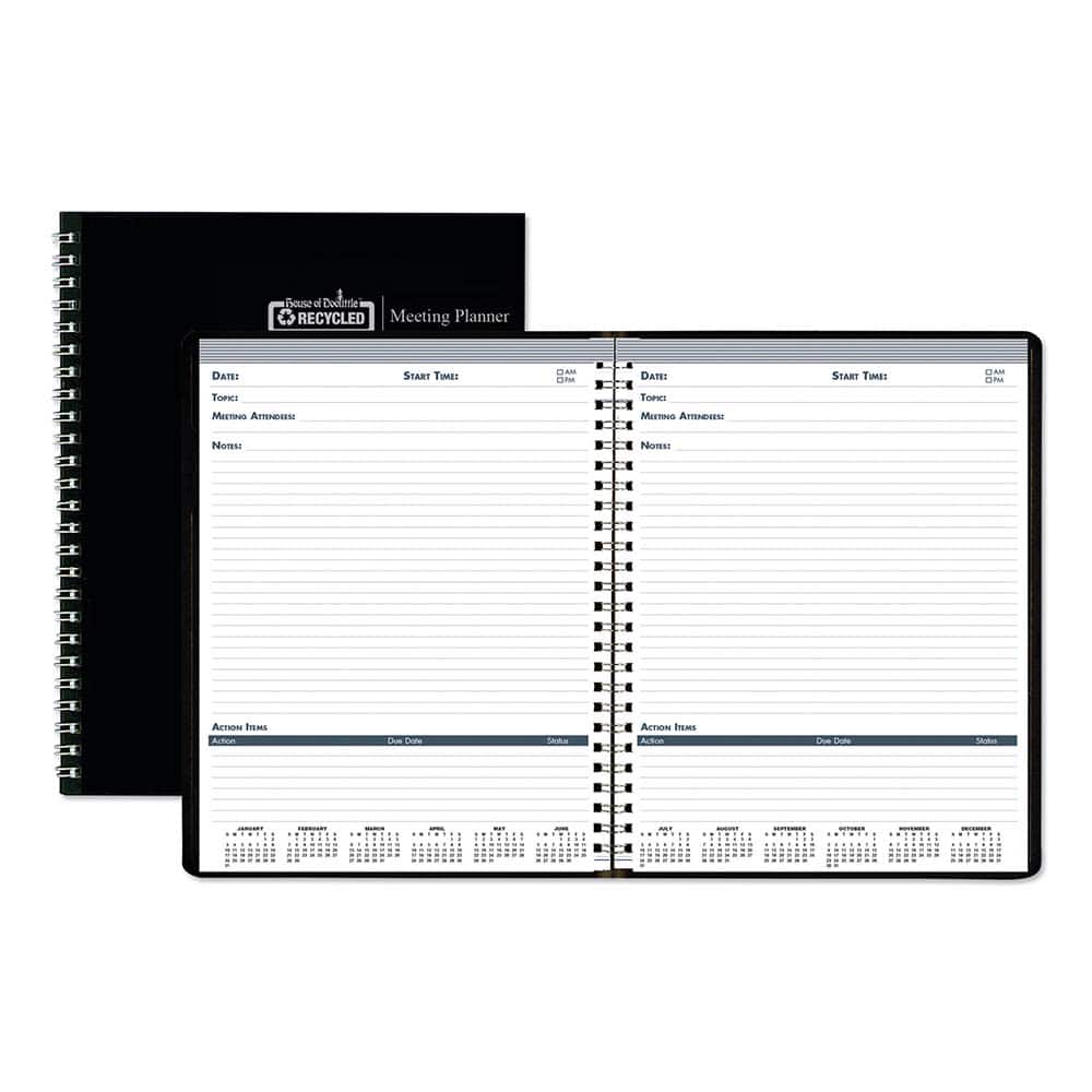 House of Doolittle - Note Pads, Writing Pads & Notebooks Writing Pads & Notebook Type: Appointment Book Size: 8-1/2 X 11 - Industrial Tool & Supply