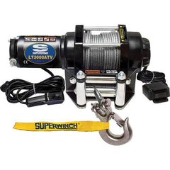 Superwinch - Automotive Winches Type: DC Electric Winch Pull Capacity (Lb.): 3,000 (Pounds) - Industrial Tool & Supply