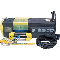 Superwinch - Automotive Winches Type: DC Electric Winch Pull Capacity (Lb.): 5,500 (Pounds) - Industrial Tool & Supply