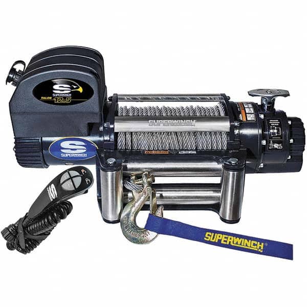 Superwinch - Automotive Winches Type: Heavy-Duty Recovery Winch Pull Capacity (Lb.): 12,500 (Pounds) - Industrial Tool & Supply