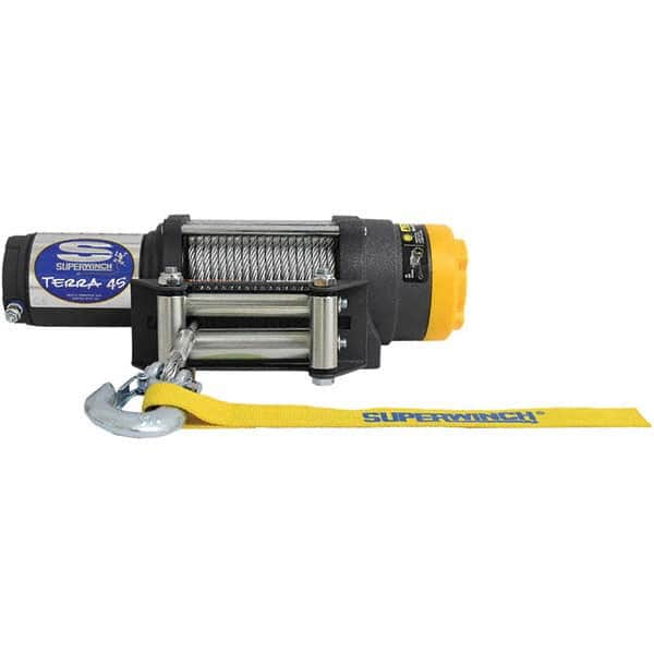 Superwinch - Automotive Winches Type: DC Electric Winch Pull Capacity (Lb.): 4,500 (Pounds) - Industrial Tool & Supply