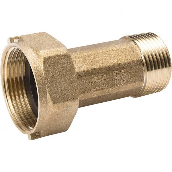 B&K Mueller - Water Meter Flanges & Couplings Type: Coupling Pipe Size: 0.75 (Inch) - Industrial Tool & Supply