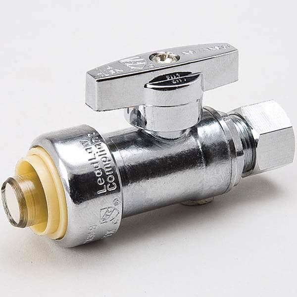 B&K Mueller - Water Supply Stops Type: 1/4 Turn Ball Valve Design Style: Straight - Industrial Tool & Supply