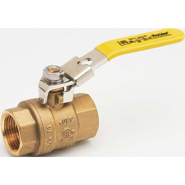 B&K Mueller - Gas Ball Valves Style: Straight w/Side Tap Pipe Size: 1 - Industrial Tool & Supply