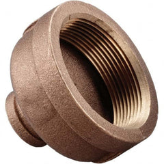 Merit Brass - Brass & Chrome Pipe Fittings Type: Reducing Coupling Fitting Size: 3 x 2 - Industrial Tool & Supply