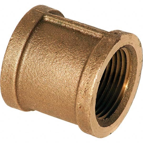 Merit Brass - Brass & Chrome Pipe Fittings Type: Coupling Fitting Size: 4 - Industrial Tool & Supply