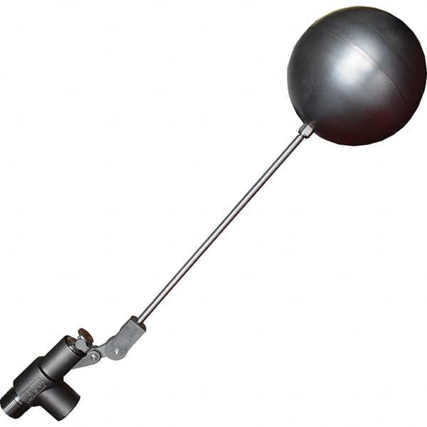 Control Devices - Float Valves Type: Mechanical Style: Angle Pattern-Single Seat - Industrial Tool & Supply
