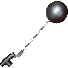 Control Devices - Float Valves Type: Mechanical Style: Angle Pattern-Single Seat - Industrial Tool & Supply