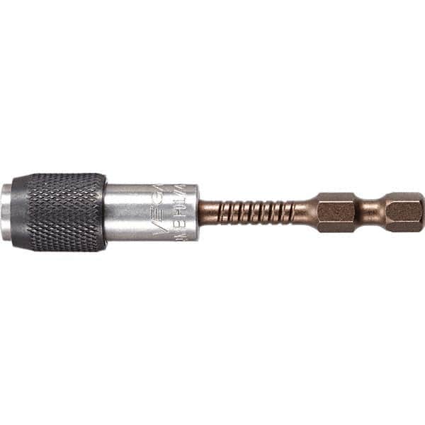 VEGA Industries - Power & Impact Screwdriver Bits & Holders Bit Type: Impact Rated Quick Change Magnetic Bit Holder Hex Size (Inch): 1/4 - Industrial Tool & Supply