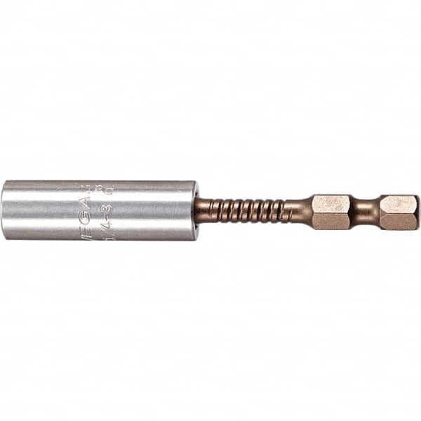 VEGA Industries - Power & Impact Screwdriver Bits & Holders Bit Type: Impact Rated Magnetic Bit Holder Hex Size (Inch): 1/4 - Industrial Tool & Supply