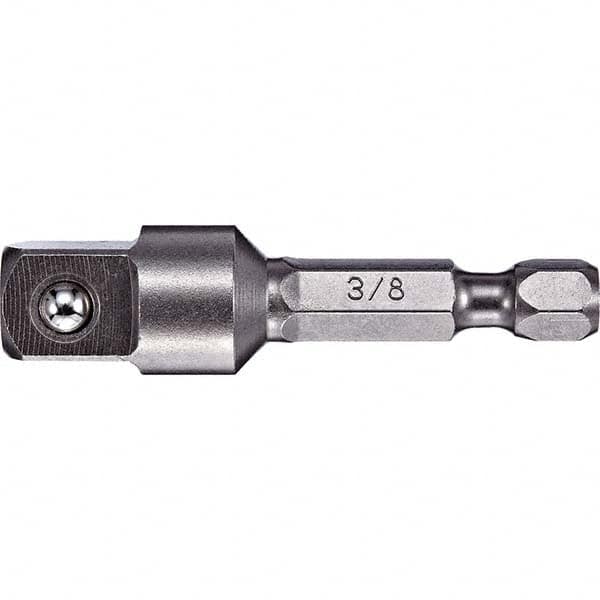 VEGA Industries - Hex Drive Handles, Holders & Extensions Type: Hex Adapter Style: Pin Lock - Industrial Tool & Supply
