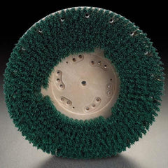 Made in USA - Floor Pads, Bonnets & Screens Type: Heavy Duty Scrub Brush Application: Aggressive & General Scrubbing - Industrial Tool & Supply