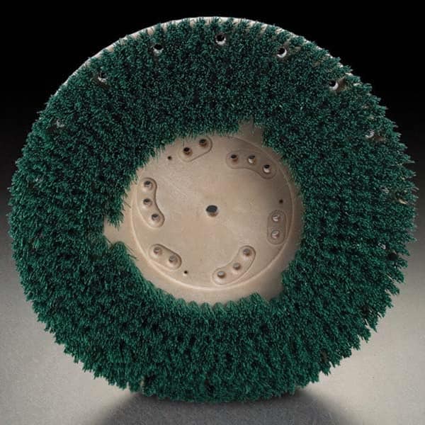 Made in USA - Floor Pads, Bonnets & Screens Type: Heavy Duty Scrub Brush Application: Aggressive & General Scrubbing - Industrial Tool & Supply