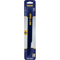 Irwin - Reciprocating Saw Blades Blade Material: Bi-Metal Blade Length (Inch): 9 - Industrial Tool & Supply
