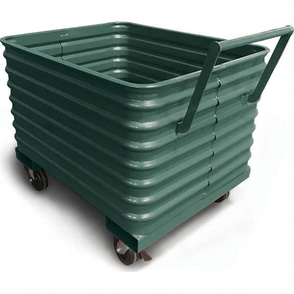 Steel King - Hoppers & Basket Trucks Type: Waste Truck Load Capacity (Lb.): 4,000 - Industrial Tool & Supply
