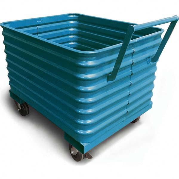Steel King - Hoppers & Basket Trucks Type: Waste Truck Load Capacity (Lb.): 4,000 - Industrial Tool & Supply