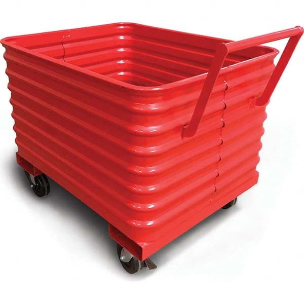Steel King - Hoppers & Basket Trucks Type: Waste Truck Load Capacity (Lb.): 4,000 - Industrial Tool & Supply
