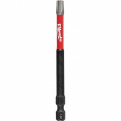 Milwaukee Tool - 1/4" Hex T30 Torx Impact Ready Bit - Industrial Tool & Supply
