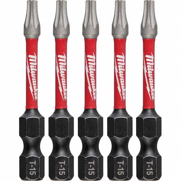 Milwaukee Tool - T15 Torx Impact Ready Bit - Industrial Tool & Supply