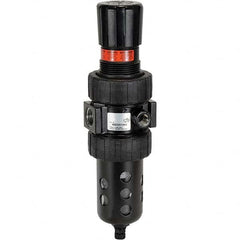 PRO-SOURCE - Filter, Regulator & Lubricator (FRL) Units Configuration: 1 Pc. Filter/Regulator Body Type: Compact - Industrial Tool & Supply