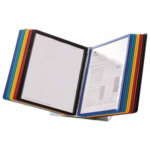 DURABLE - Desktop File Organizers Type: 20-Panel Desk Top Organizer Color: Gray - Industrial Tool & Supply