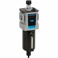 Wilkerson - Lubricators Type: Standard - Modular Port Size NPT: 1/4 - Industrial Tool & Supply