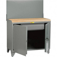 Little Giant - Stationary Workstations Type: Security Workstation Width (Inch): 48 - Industrial Tool & Supply