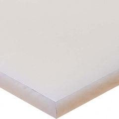 USA Sealing - 4' x 16" x 2" Semi-Clear White Polypropylene Sheet - Industrial Tool & Supply