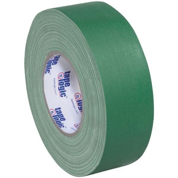 Tape Logic - Pack of (3), 60 Yd Rolls 2" x 11 mil Green Rubber Gaffers Tape - Industrial Tool & Supply