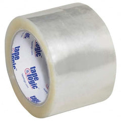 Tape Logic - Pack of (6) 55 Yd Rolls 3" Clear Hot Melt Adhesive Packaging Tape - Industrial Tool & Supply