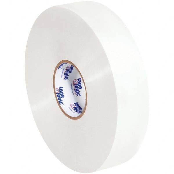 Tape Logic - Pack of (6) 1 Yd Rolls 2" x 1,000 Yd White Hot Melt Adhesive Packaging Tape - Industrial Tool & Supply