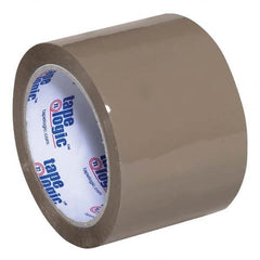 Tape Logic - Pack of (6) 55 Yd Rolls 3" Tan Acrylic Adhesive Packaging Tape - Industrial Tool & Supply