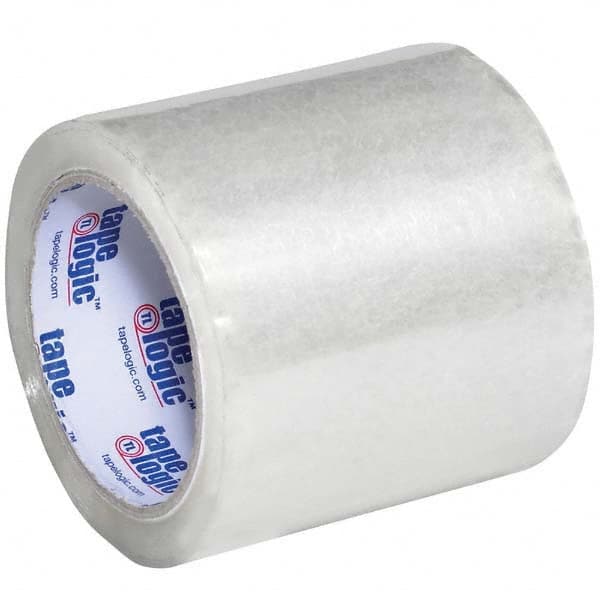 Tape Logic - Pack of (18) 72 Yd Rolls 4" Clear Acrylic Adhesive Packaging Tape - Industrial Tool & Supply