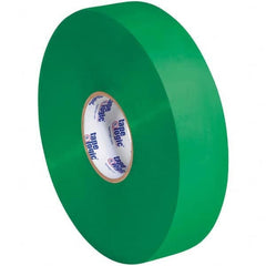 Tape Logic - Pack of (6) 1 Yd Rolls 2" x 1,000 Yd Green Hot Melt Adhesive Packaging Tape - Industrial Tool & Supply