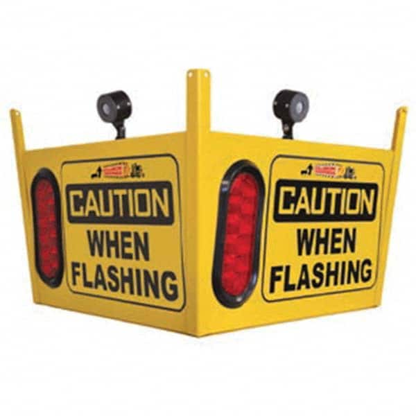 TAPCO - Auxiliary Lights Type: Forklift Warning Light Voltage: 110 VAC to 24VDC - Industrial Tool & Supply
