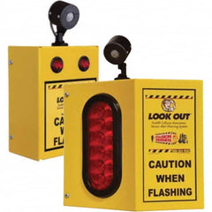 TAPCO - Auxiliary Lights Type: Forklift Warning Light Voltage: 110 VAC to 24VDC - Industrial Tool & Supply