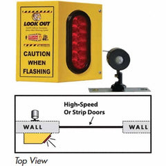 TAPCO - Auxiliary Lights Type: Forklift Warning Light Voltage: 110 VAC to 24VDC - Industrial Tool & Supply