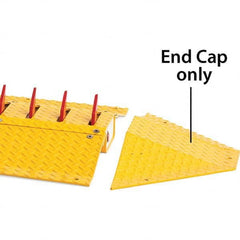 TAPCO - Speed Bumps, Parking Curbs & Accessories Type: End Cap Length (Inch): 31 - Industrial Tool & Supply