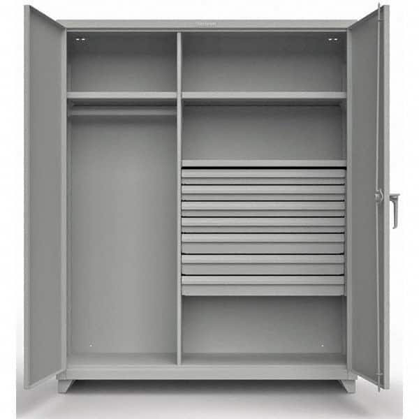 Strong Hold - Storage Cabinets Type: Wardrobe Width (Inch): 60 - Industrial Tool & Supply