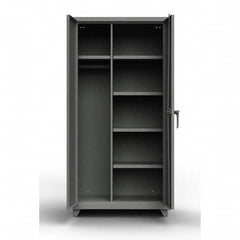 Strong Hold - Storage Cabinets Type: Wardrobe Width (Inch): 36 - Industrial Tool & Supply