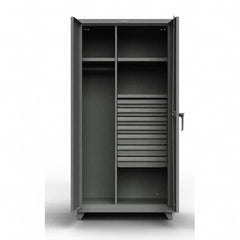 Strong Hold - Storage Cabinets Type: Wardrobe Width (Inch): 36 - Industrial Tool & Supply
