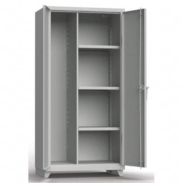 Strong Hold - Storage Cabinets Type: Heavy Duty Janitorial Width (Inch): 60 - Industrial Tool & Supply
